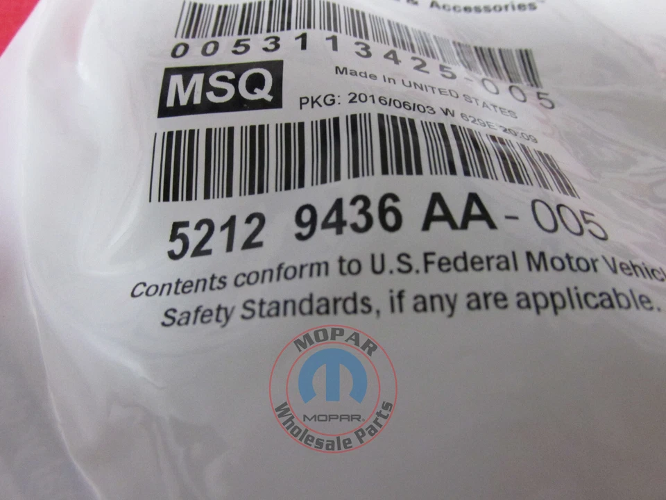 Sello de bote de vapor Dodge Ram Chrysler Jeep NUEVO OEM MOPAR Foto 3 de 3