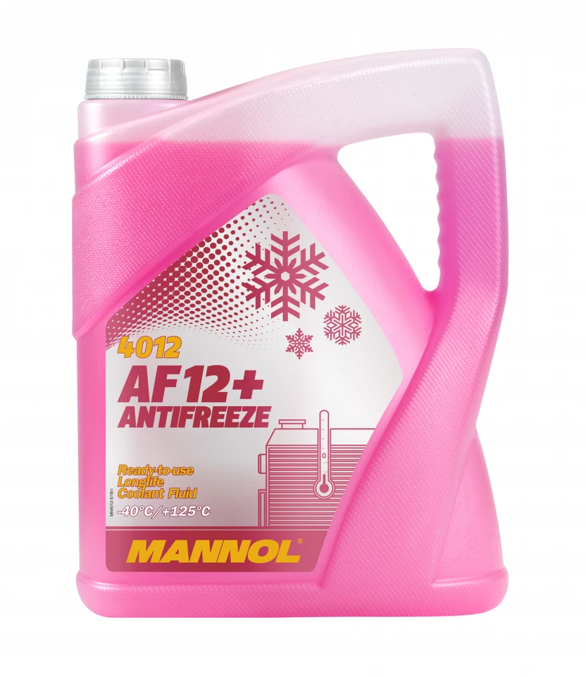 Mannol 4012 AF12+ -40°C Antifreeze Longlife Kühlerfrostschutz - 5L (MN4012-5)