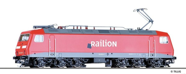 Tt Elektro-Lok BR156 003-6 Railion Db Ag Ep.V Tillig 04994 Neu-image