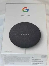 Google Nest Mini 2nd Gen w/ Google Asst.      ***  IMMACULATE IN OPEN BOX  ***