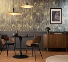 Black Gold Wallpaper 3m Peel and Stick Dark Industrial Wallpaper Coffee Shop