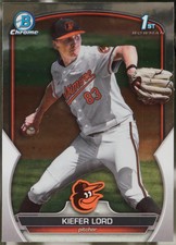 2023 Bowman Draft #BDC-137 Kiefer Lord Chrome Baseball NM