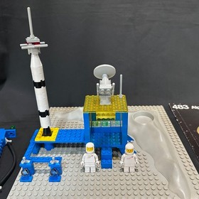 Lego Set 483-1 Alpha Rocket Base 94%  COMPLETE Instr NO BOX Play Wear 1981