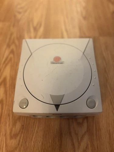 Sega Dreamcast White Console Only- Tested & Works! - Replacement HKT-3020