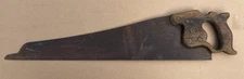 Unique Vintage DISSTON Skew Back HAND SAW, PHILA Medallion 1917–1940 Unique Tip