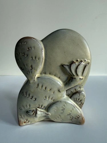 frankoma pottery cactus bloom vase