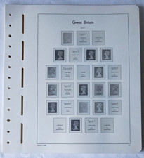 GREAT BRITAIN LIGHTHOUSE GREAT BRITAIN 1971-2003 DEFINITIVE STAMP ALBUM PAGES