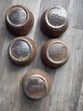 Ford Model A Hubcaps Dust Center Cap Lot Of 5 Vintage Original Rat Rod Ford Model A Hubcaps Dust Center Cap Lot Of 5 Vintage Original Rat Rod