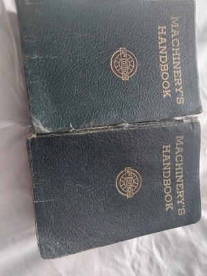 14th Edition MACHINERY'S HANDBOOK Printing 1949 an1953 also 14th edition...  