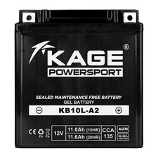 Batterie GEL KAGE YB10L-A2 YB10L-B2 für Piaggio GTX X7 8 9 Vespa GT LX Yamaha XC