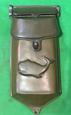 Vintage, Antique Solid Brass Mail Box Wall Mo...