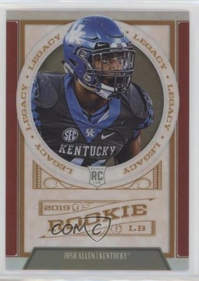 2019 Legacy Rookies Premium Edition Ruby Prizm Josh Hines-Allen Rookie RC 0c2
