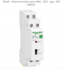 Schneider - Resi9 - relais inverseur pour VMC - DSC - gaz - Réf : R9PCR