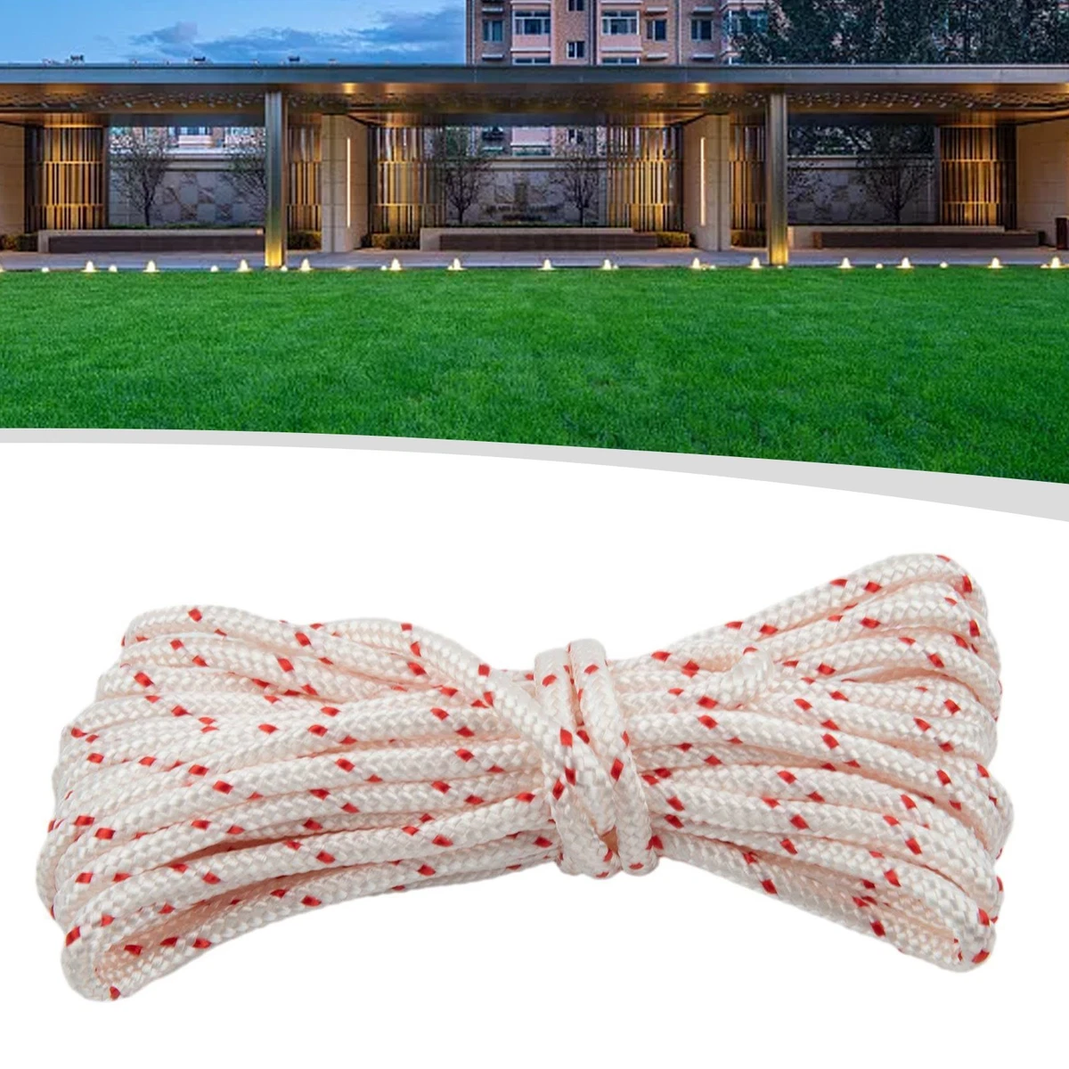 Corda Di Avviamento Di Ricambio Da 10 Metri Per Husqvarna STIHL 35 Mm 89996944 - Foto 2