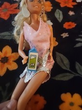 Original 1984 Barbie Dream Kitchen 9119 Blue Milk Container Carton Mattel