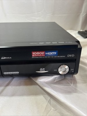 Panasonic DVD Recorder-VHS Combo DMR-EZ47V NO Remote-works Tested