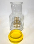 VTG. CORNING PYREX  GOLD BUTTERFLY- 56 OZ. LEMONADE ICE TEA JAR CARAFE  # 3456