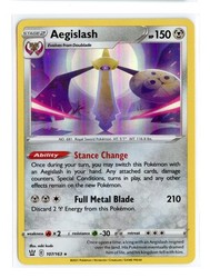 Aegislash 107/163 Battle Styles Holo Rare