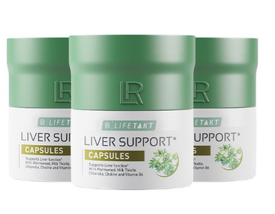 LR LIFETAKT Liver Support Capsules 3er Pack