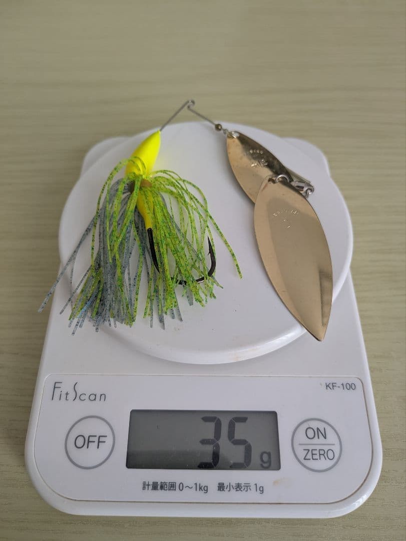 Megabass V-FLAT Spinnerbait Set of 2 Used Fishing Lures - Image 4
