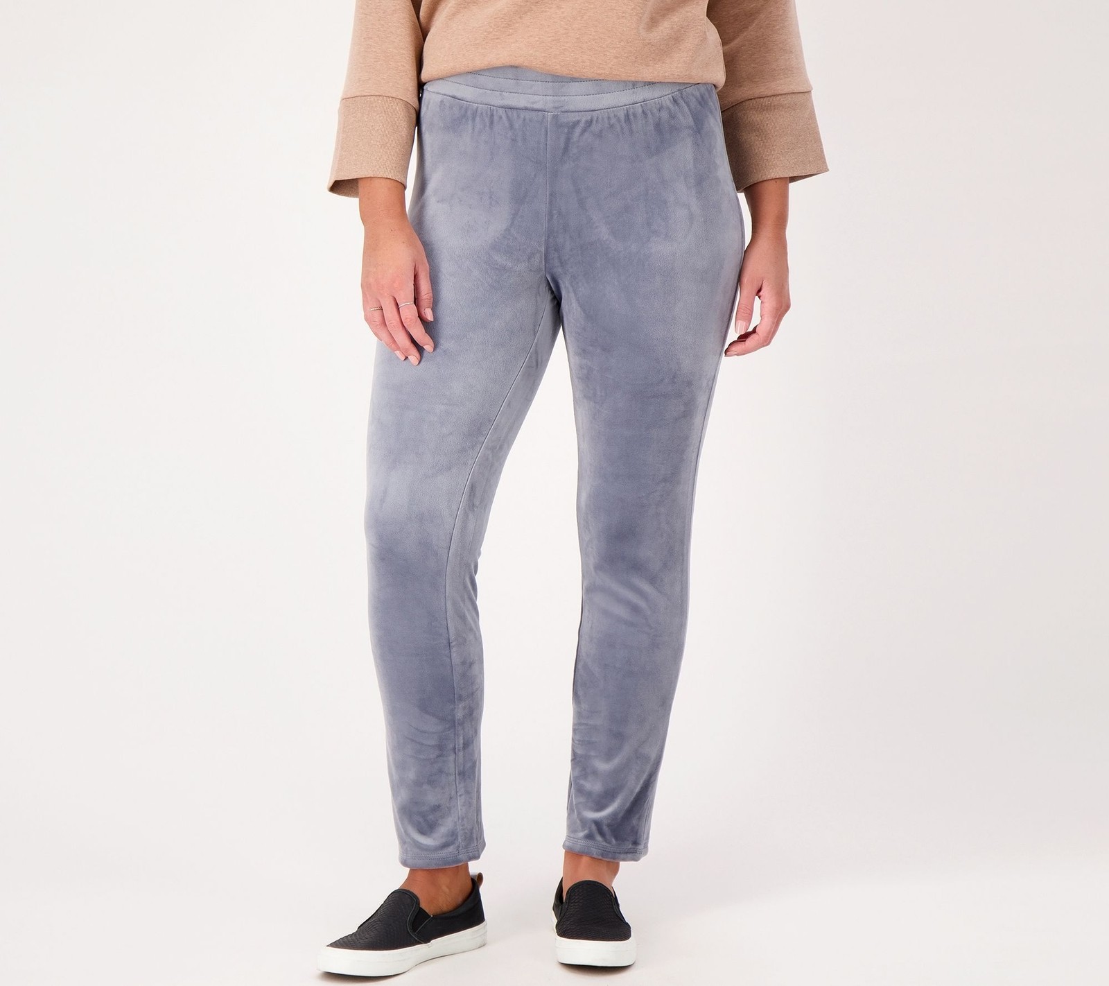 Isaac Mizrahi Live! Women's Plus Sz Pants 3X Soho Regular Double Blue A557884