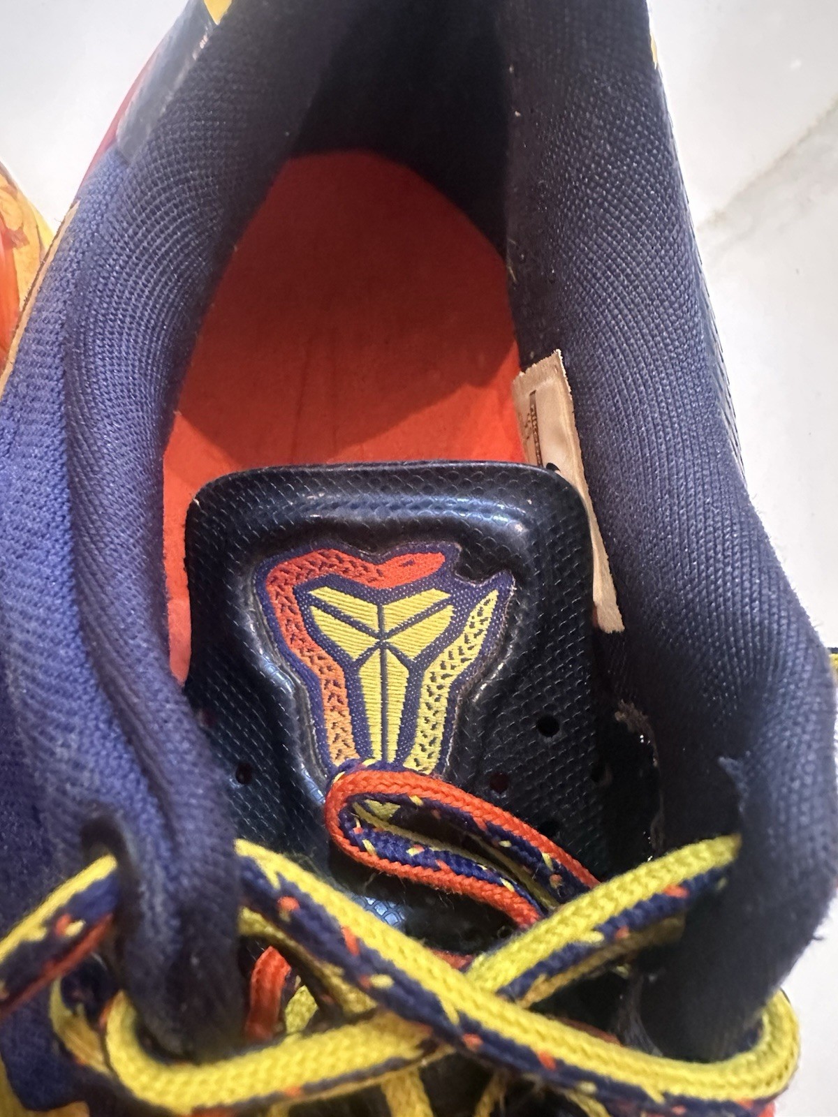 Nike Kobe 8 System Barcelona Tiger Men’s Size 11 Rare 2013 image 7