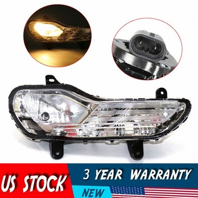 Fit 2013-2016 Ford Escape Passenger Side Bumper Fog Light Right Turn Signal Lamp