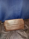 COACH Nylon & Leather Zip Toiletry Bag Pouch Green/Brown C11P08-F77719 — photo 4
