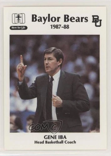 1987-88 Baylor Bears Gene Iba