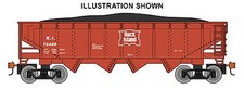 Bachmann 17608 HO Rock Island 40'quad Hopper