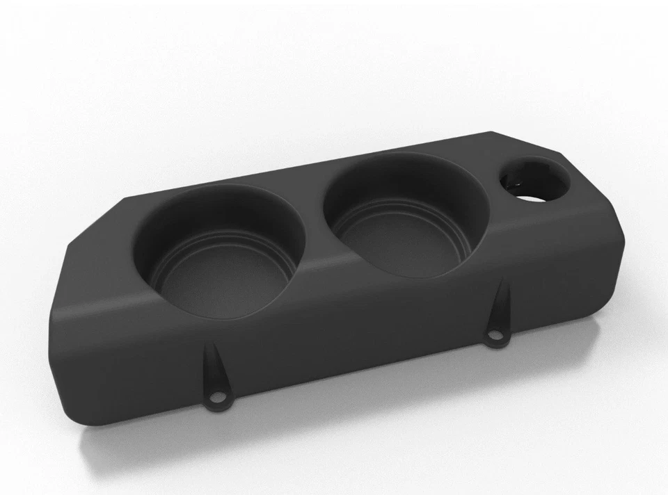 Portavasos Doble Interior Delantero Plug & Play para BMW E30 o E28 Coupé, Sedán NUEVO Foto 4 de 4