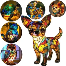 3D Animal Lamp, Retro Stained Animal Night Light Lamp, Vintage Animals Table Lam