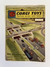 Vintage Corgi 1960 Color Catalogue Of Early Corgi Cars & Trucks CANADA