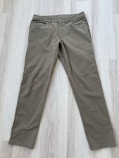 Lululemon ABC Classic Fit Pant Mens 33x30 5 Pocket Warpstreme Color Artifact