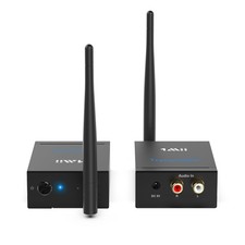2.4Ghz Wireless Audio Transmitter Receiver for TV, 320ft Long Range 20ms Low ...