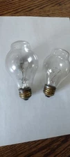 2 Vintage Duro-Test 150W Traffic Signal Light Bulbs – AT21/TSD Clear USA Made