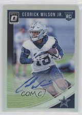 2018 Donruss Optic Rookies Holo Prizm Auto /99 Cedrick Wilson Jr #116 Auto 0sm9