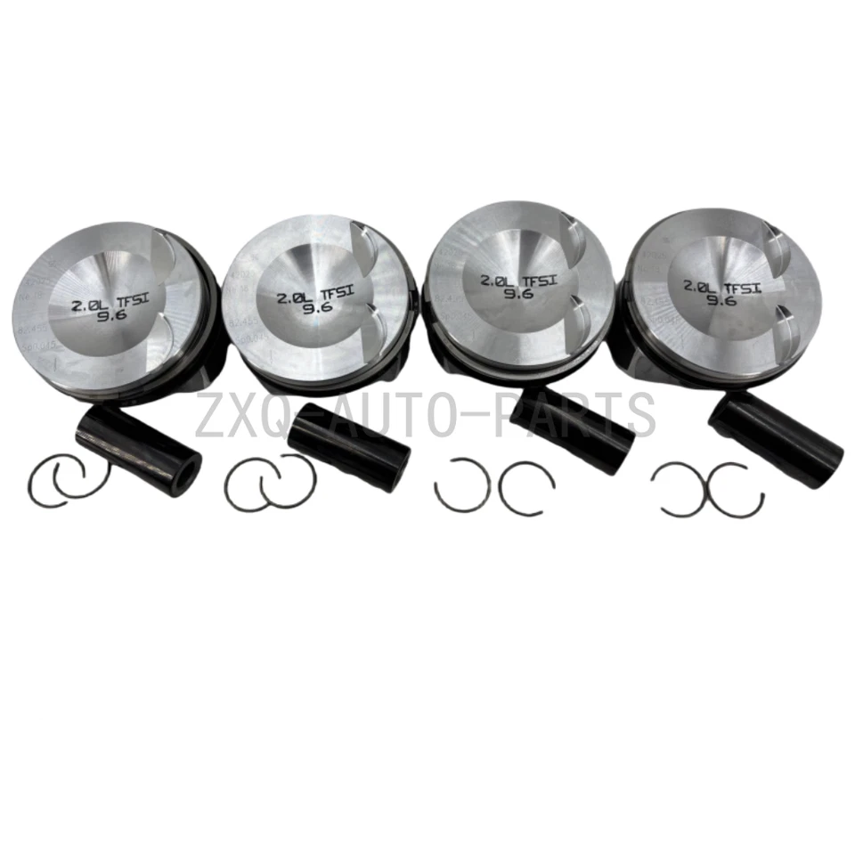 Conjunto de 4 pistones y anillos STD para VW GTI Tiguan AUDI A4 2.0 TFSI 06H107065DM Foto 2 de 4