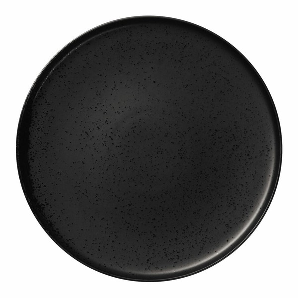 Asa Selection Coppatea Dessertteller Kuro, Teller, Porzellan, Schwarz 21 Cm-image
