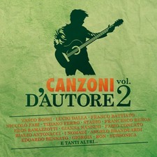 Various Artists Canzoni D'autore 2 (Vasco Rossi,Lucio Dalla,Franco Battiato (CD)