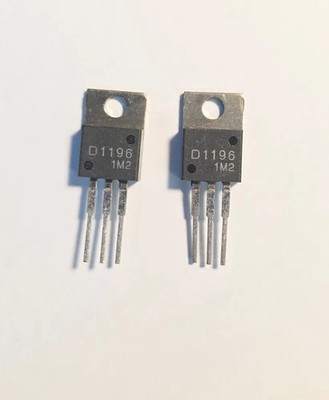 2SD1196 Darlington Power Driver Transistor: TO-220 Case: 2/Lot: NOS