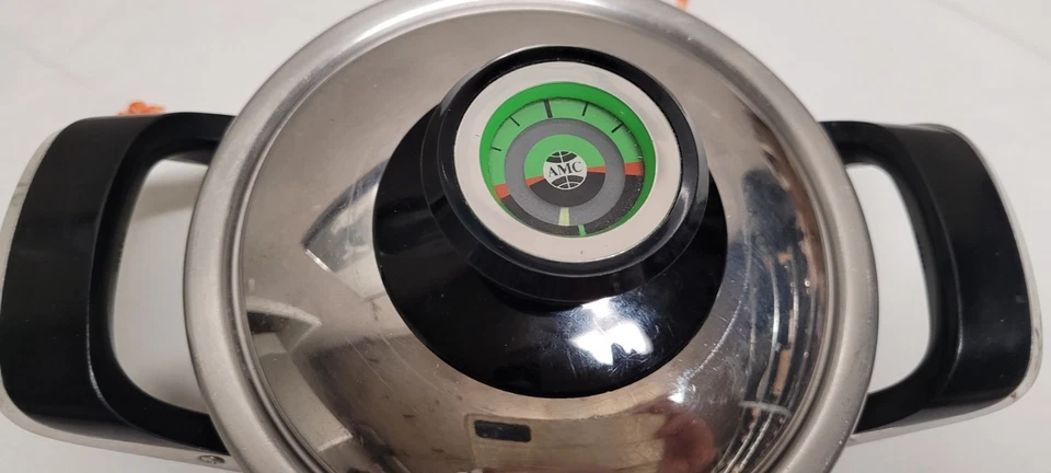 AMC-kleiner Kochtopf "Modell Classic" Edelstahl 18/10 mit Deckel+ Visio - Bild 2 von 4