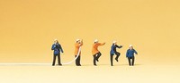 Preiser FeuerwehrmäNner (5) Figuren-Set N Gauge 79115