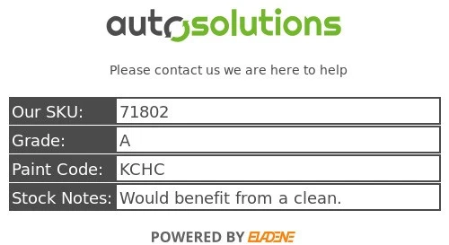 CITROEN C3 PICASSO MK1 2009-2011 BOOT CARPET - Image 2 of 4