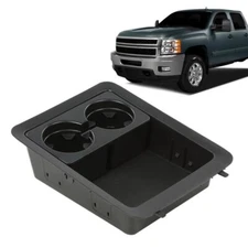Fit For 2007-2014 Chevrolet GMC Pickup Center Console Tray Cup Holder Bezel