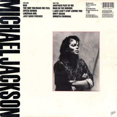 Michael Jackson - Bad (LP, Album, Car) | eBay
