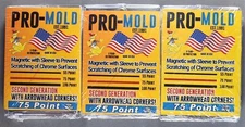 3x Pro Mold MH75SA 2nd Gen w/ Sleeve 75pt Magnetic Card Holder One Touch
