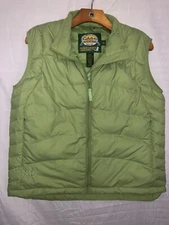 Cabelas Womens Vest Goose Down Size M Vest Full Zip