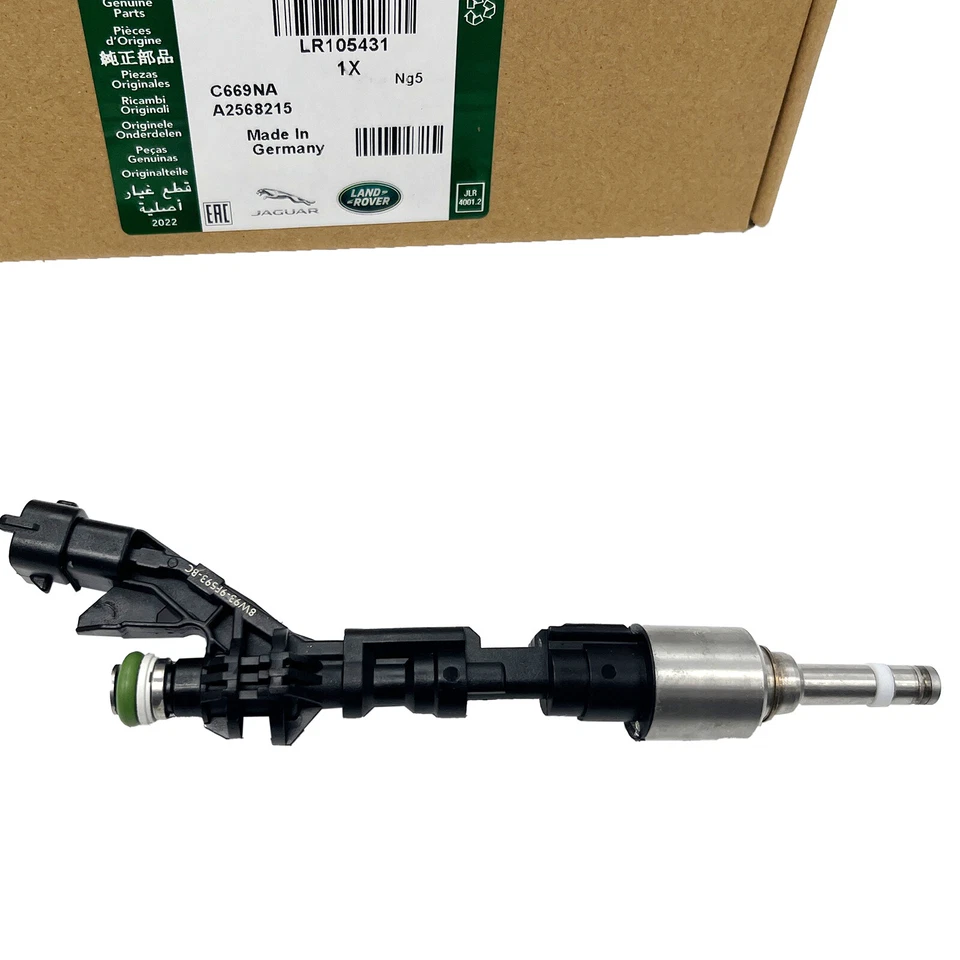 Nuevo inyector de combustible LR105431 C2D55182 para Jaguar Land Rover 2013-up V6 gasolina Foto 2 de 4