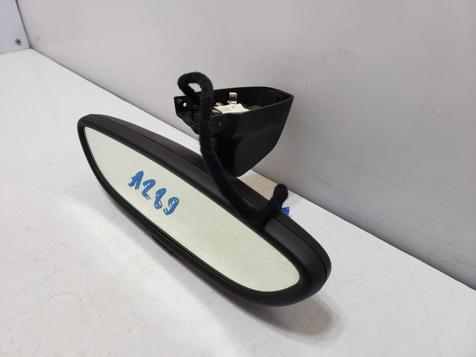 ✅ Espejo retrovisor interior negro híbrido eléctrico Porsche Cayenne 958 2011-2018 OEM Foto 3 de 4